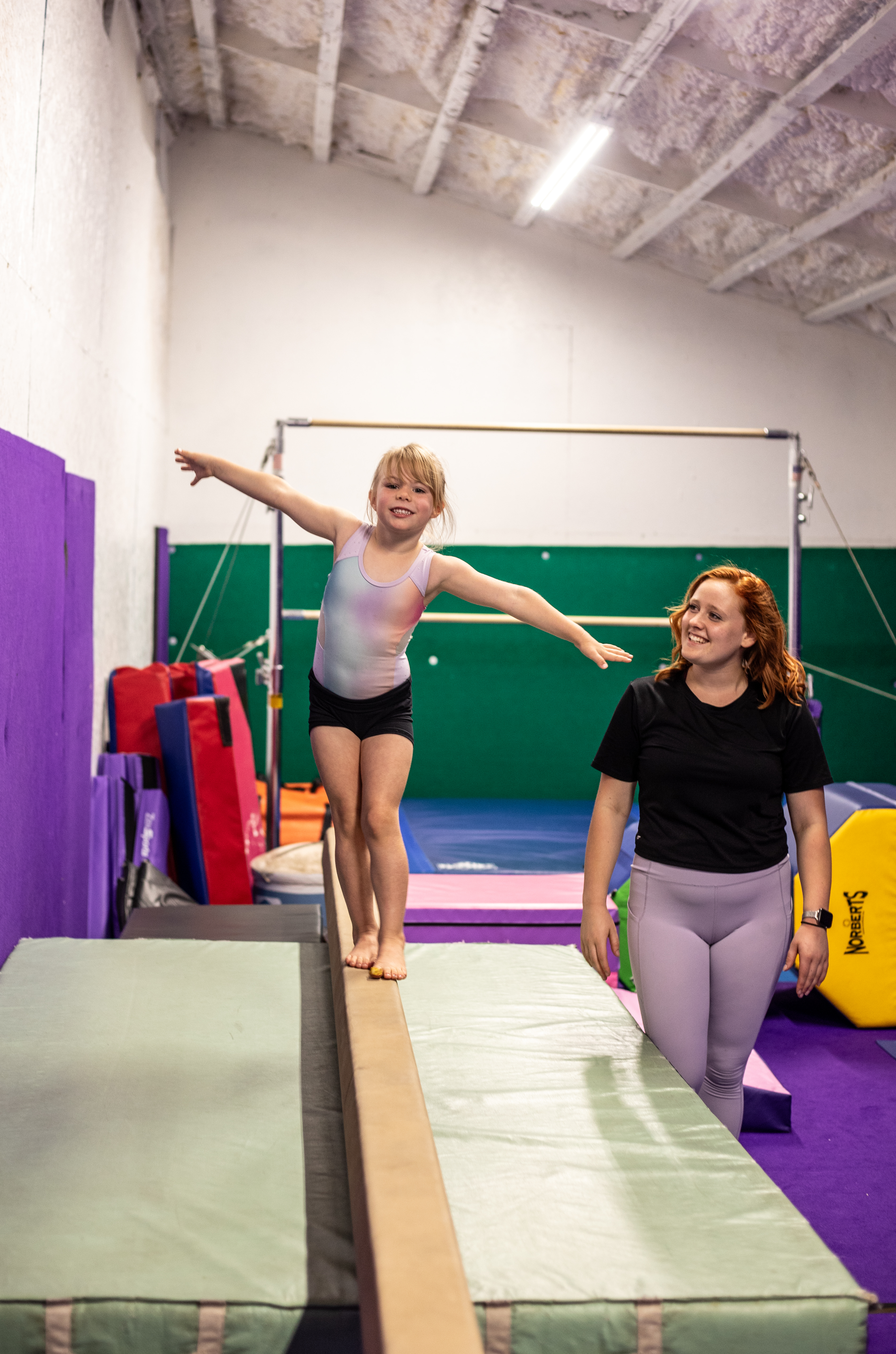 recreational gymnasts